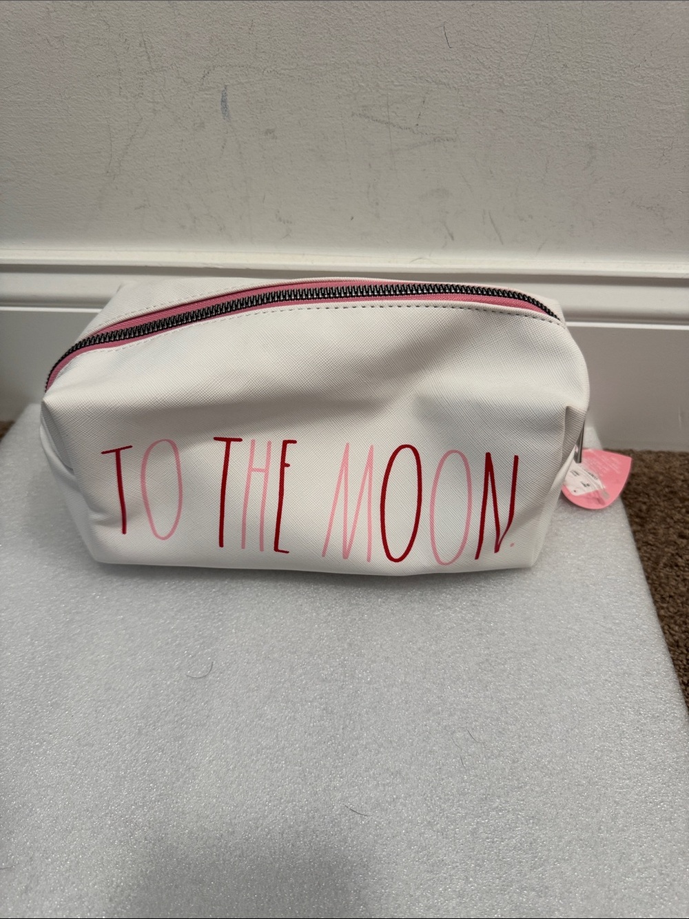 Rae Dunn set of 2 cosmetic makeup bags to the moon - Picture 4 of 8